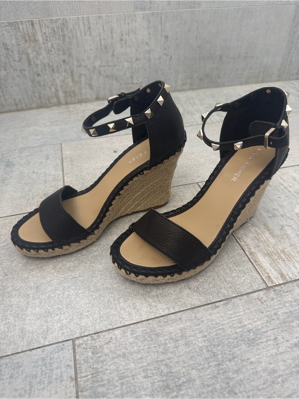Marc Fisher Wedge Espadrille Sandal - Picture 2 of 8